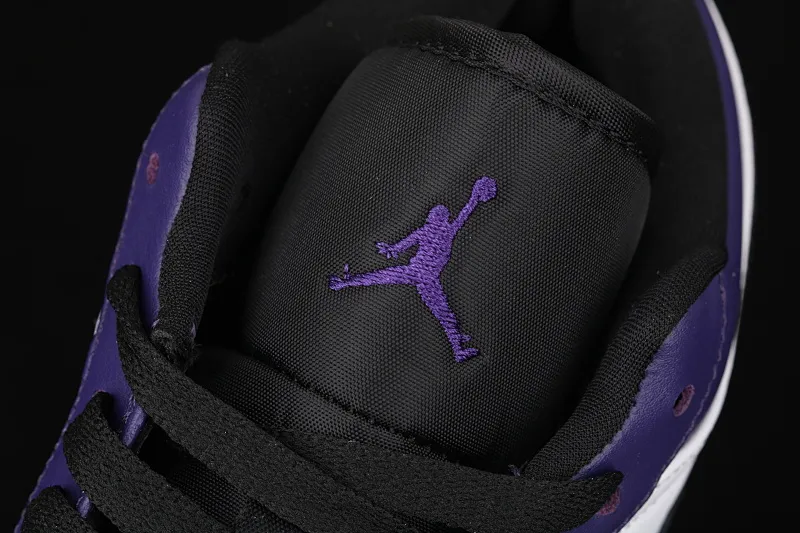 All Categories Air Jordan Jordan Series Basketball Shoes Air Jordan 1 Low New Version Air Jordan 1 Low AJ1 Joe 1 Low Top Leather Grape Purple 553558-500